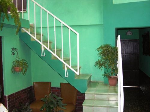 'escaleras' Casas particulares are an alternative to hotels in Cuba. Check our website cubaparticular.com often for new casas.