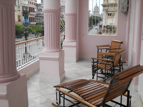 'Terrace ' Casas particulares are an alternative to hotels in Cuba. Check our website cubaparticular.com often for new casas.