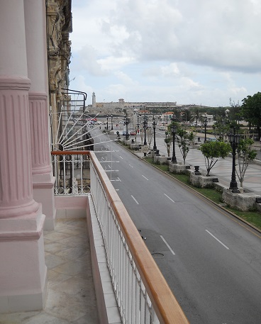 'View to Prado avenue from the terrace' Casas particulares are an alternative to hotels in Cuba. Check our website cubaparticular.com often for new casas.