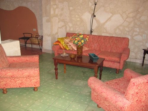 'sala' Casas particulares are an alternative to hotels in Cuba. Check our website cubaparticular.com often for new casas.