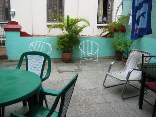 'terrace' Casas particulares are an alternative to hotels in Cuba. Check our website cubaparticular.com often for new casas.
