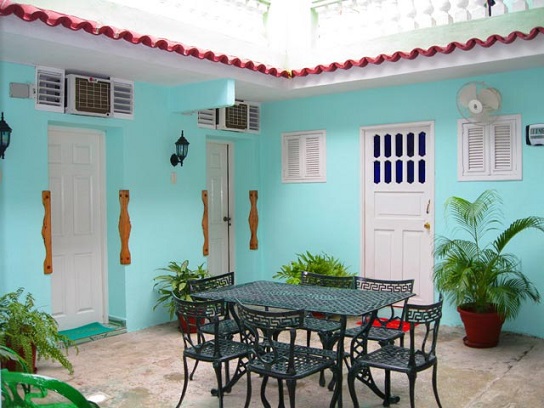 'Patio interior' Casas particulares are an alternative to hotels in Cuba. Check our website cubaparticular.com often for new casas.