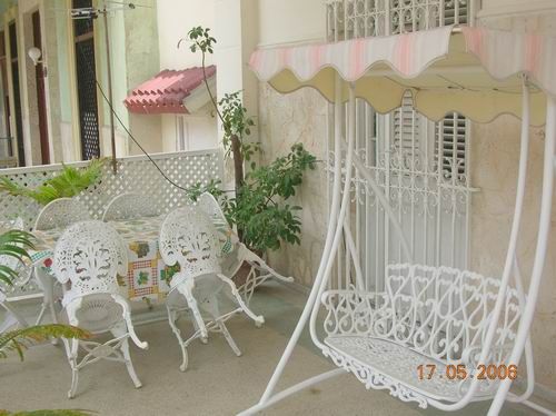 'Porch' Casas particulares are an alternative to hotels in Cuba. Check our website cubaparticular.com often for new casas.