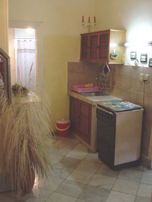 'Kitchenette and you can also view the bathroom door' Casas particulares are an alternative to hotels in Cuba. Check our website cubaparticular.com often for new casas.