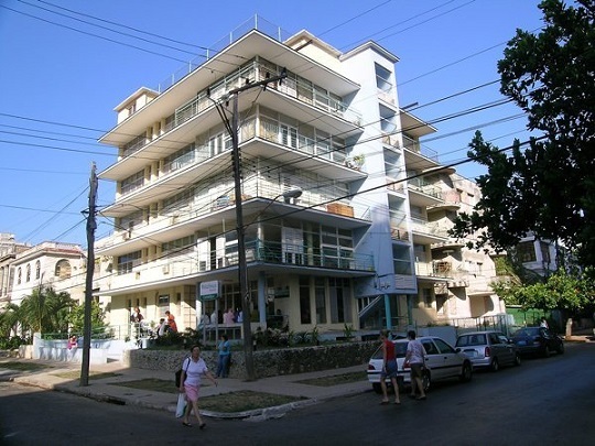 'Vista del edificio' Casas particulares are an alternative to hotels in Cuba. Check our website cubaparticular.com often for new casas.