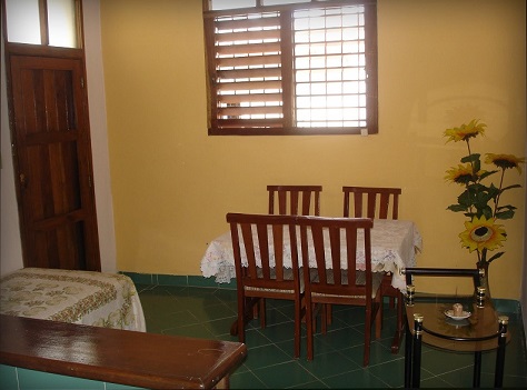 'Dining room in private apartment' Casas particulares are an alternative to hotels in Cuba. Check our website cubaparticular.com often for new casas.
