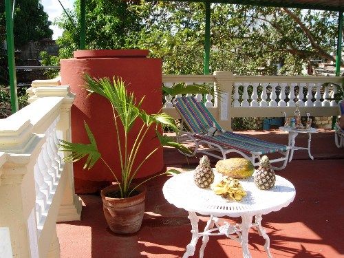 'terrace' Casas particulares are an alternative to hotels in Cuba. Check our website cubaparticular.com often for new casas.