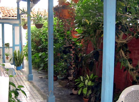'Outside Hall and Courtyard' Casas particulares are an alternative to hotels in Cuba. Check our website cubaparticular.com often for new casas.