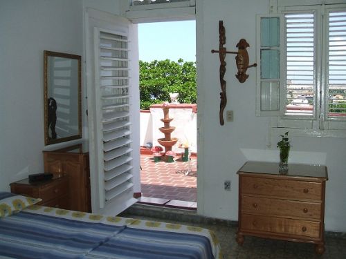 'Habitacion1' Casas particulares are an alternative to hotels in Cuba. Check our website cubaparticular.com often for new casas.