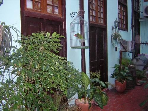 'Patio central' Casas particulares are an alternative to hotels in Cuba. Check our website cubaparticular.com often for new casas.